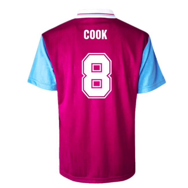 Burnley 2000 Home Shirt (Cook 8)-SoccerKits Hub | Buy Soccer Jerseys Online
