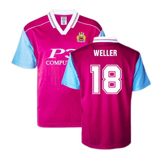 Burnley 2000 Home Shirt (Weller 18)-SoccerKits Hub | Buy Soccer Jerseys Online