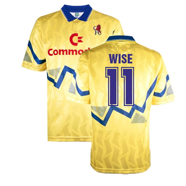 Chelsea 1990 Third Football Shirt (Wise 11)-SoccerKits Hub | Buy Soccer Jerseys Online