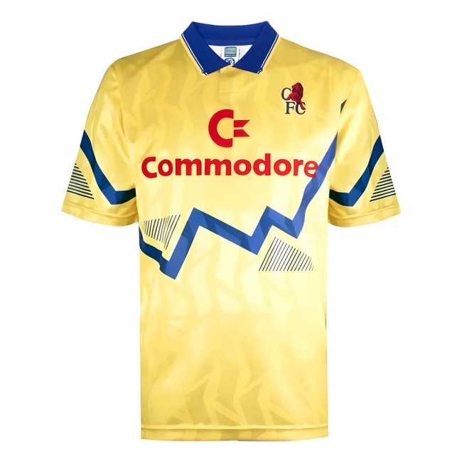 Chelsea 1990 Third Football Shirt (DROGBA 11)-SoccerKits Hub | Buy Soccer Jerseys Online