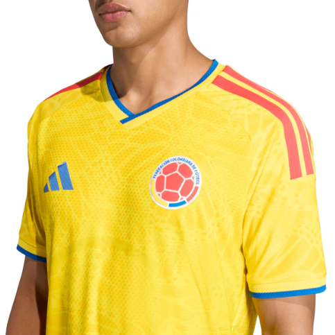 Colombia 2026 Home Jersey Detail 1