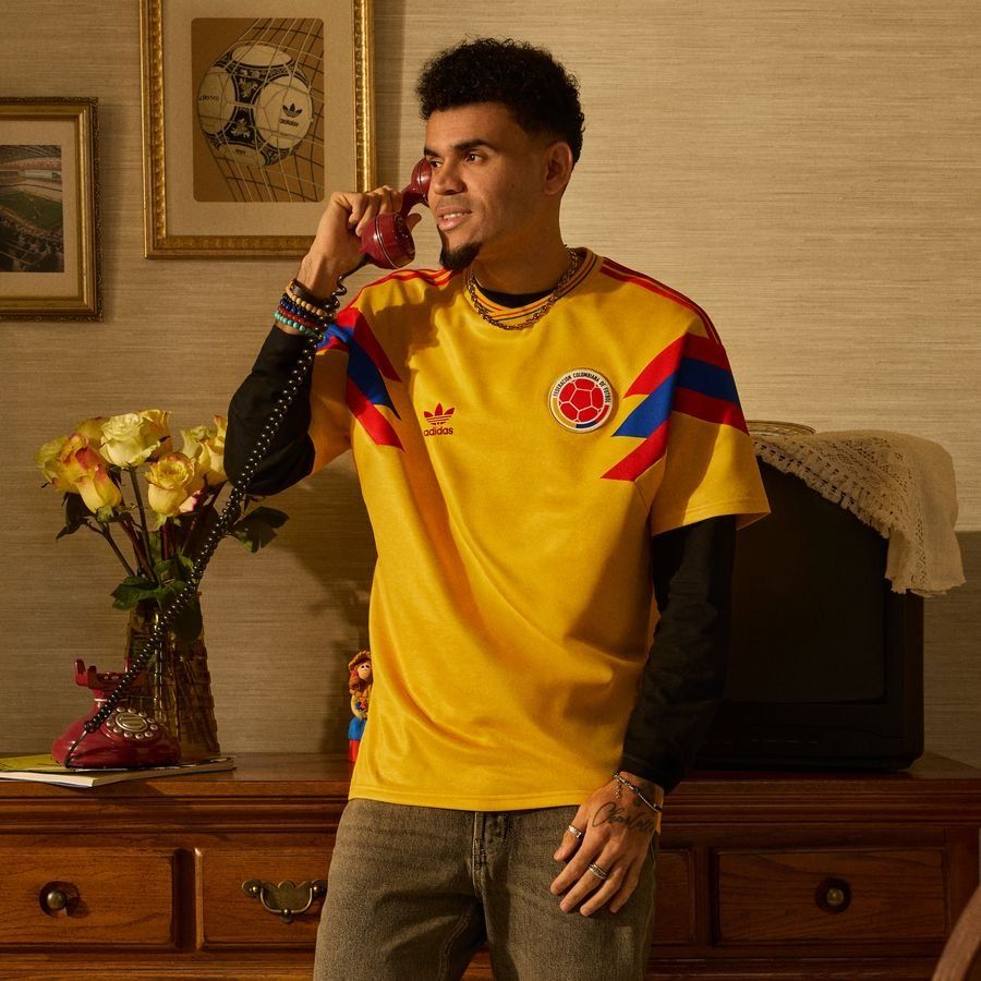 Colombia Home Shirt 1990 - Men's-SoccerKits Hub | Buy Soccer Jerseys Online