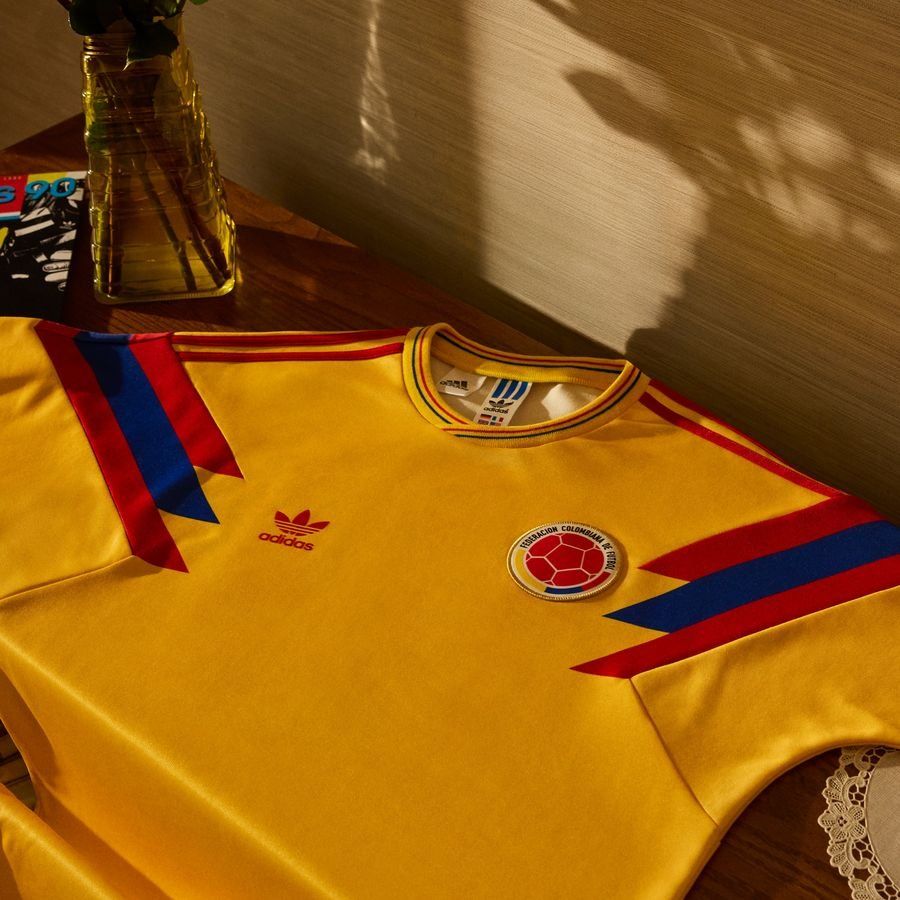 Colombia Home Shirt 1990 - Men's-SoccerKits Hub | Buy Soccer Jerseys Online