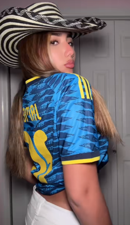 Colombia World Cup 2026 Away Jersey Fan Photo 