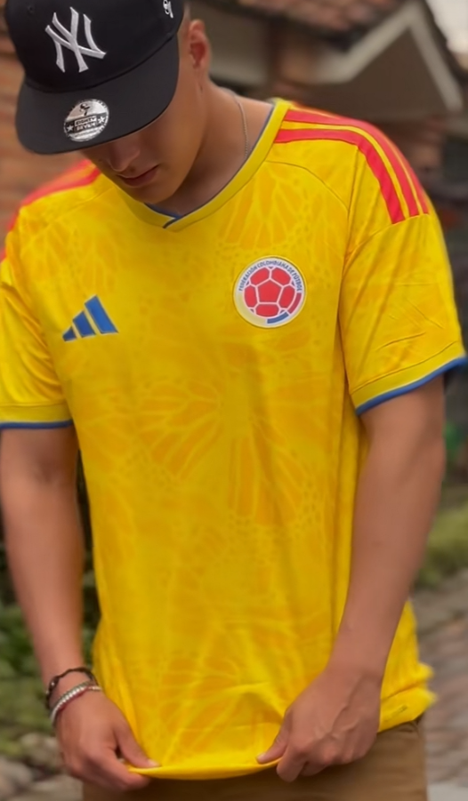 Colombia World Cup 2026 Jersey Fan Photo 2