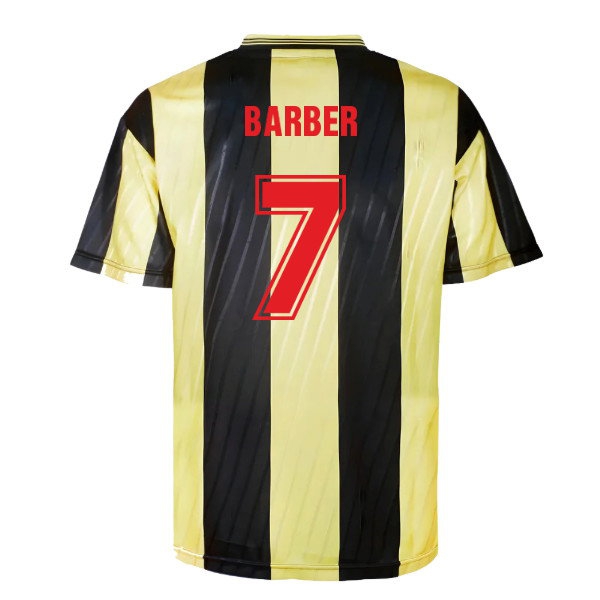 Crystal Palace 1990 Third FA Cup Final Bukta Shirt (Barber 7)-SoccerKits Hub | Buy Soccer Jerseys Online