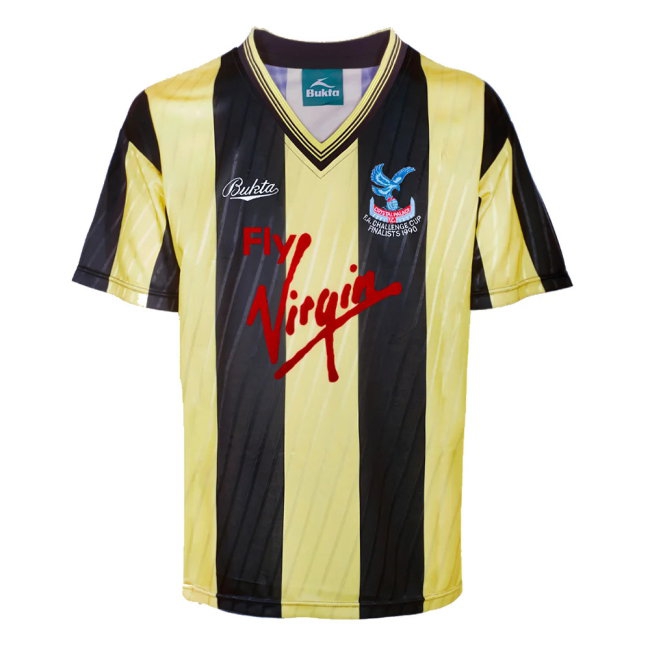 Crystal Palace 1990 Third FA Cup Final Bukta Shirt (Zaha 11)-SoccerKits Hub | Buy Soccer Jerseys Online