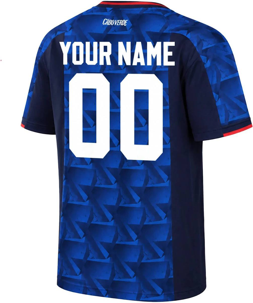 Custom 2026-2027 Cape Verde Home Shirt