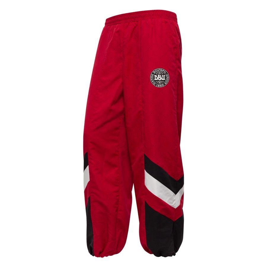 Denmark Track Pants DBU X ROTATE - Tango Red LIMITED EDITION-SoccerKits Hub | Buy Soccer Jerseys Online