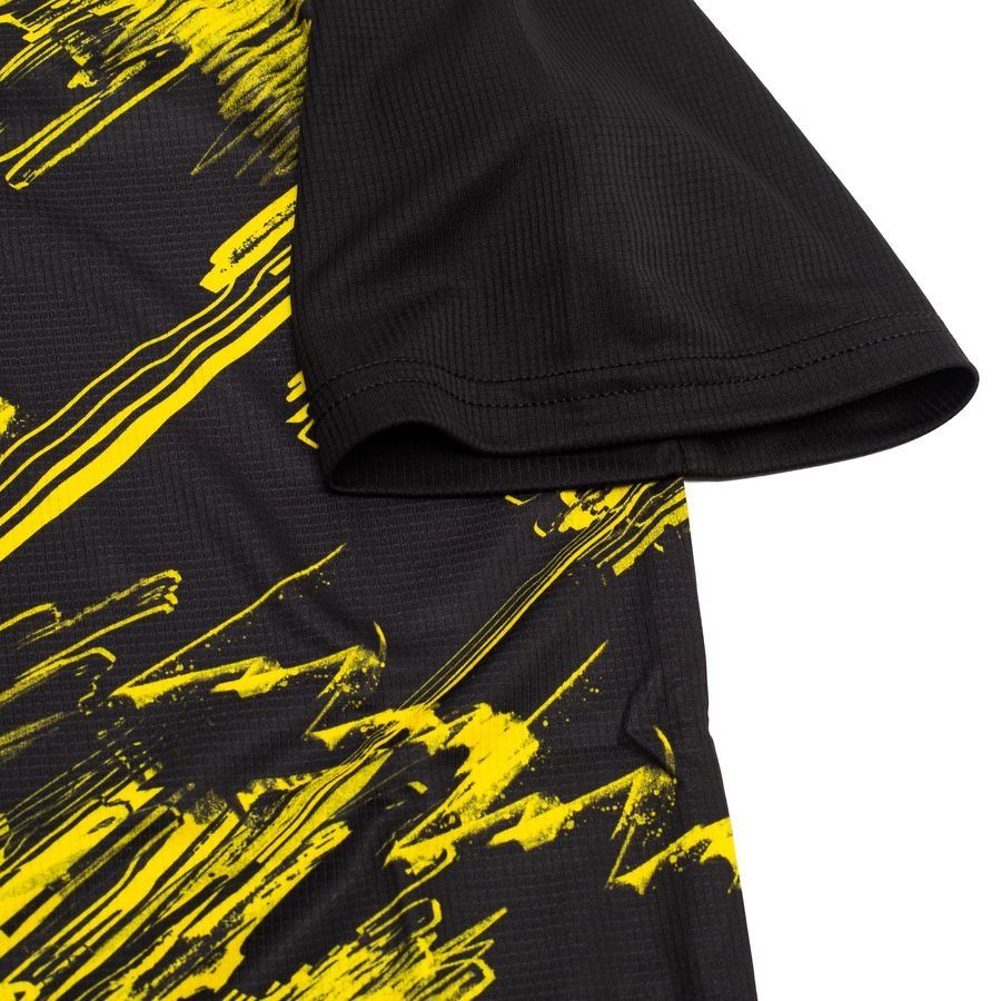 Dortmund Training T-Shirt Pre Match - PUMA Black/Faster Yellow Kids-SoccerKits Hub | Buy Soccer Jerseys Online
