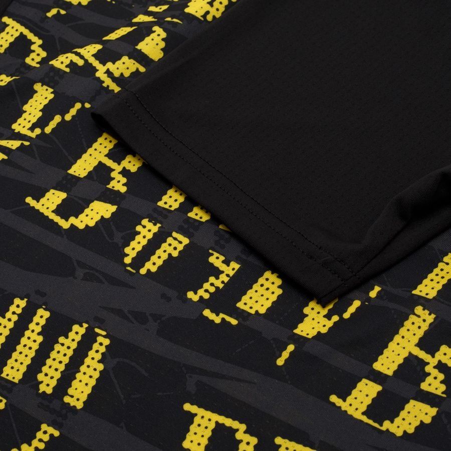 Dortmund Training T-Shirt Pre Match - PUMA Black/Faster Yellow Kids-SoccerKits Hub | Buy Soccer Jerseys Online
