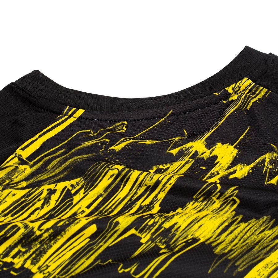 Dortmund Training T-Shirt Pre Match - PUMA Black/Faster Yellow - Men's-SoccerKits Hub | Buy Soccer Jerseys Online