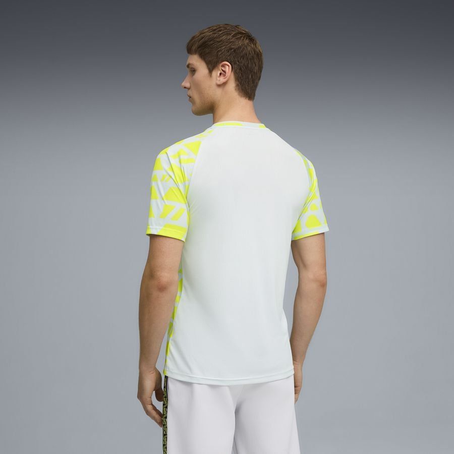 Dortmund Training T-Shirt Pre Match - Yellow Alert/Silver Metallic - Men's-SoccerKits Hub | Buy Soccer Jerseys Online