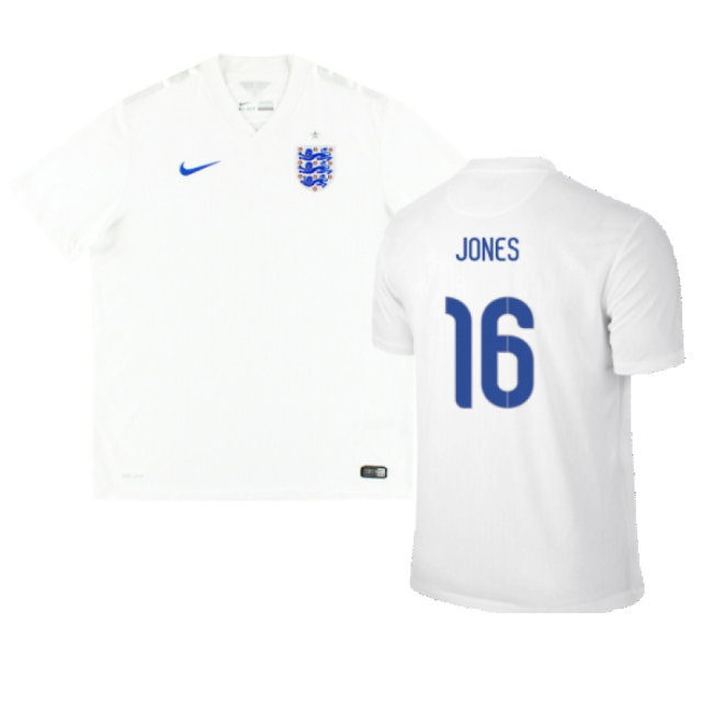 England 2014-16 Home (Very Good) (JONES 16)-SoccerKits Hub | Buy Soccer Jerseys Online