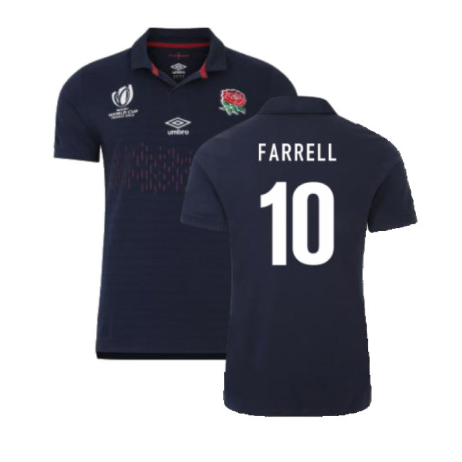 England RWC 2023 Alternate Classic Rugby Jersey (Farrell 10)-SoccerKits Hub | Buy Soccer Jerseys Online