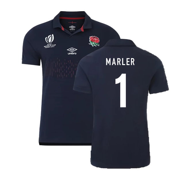 England RWC 2023 Alternate Classic Rugby Jersey (Marler 1)-SoccerKits Hub | Buy Soccer Jerseys Online