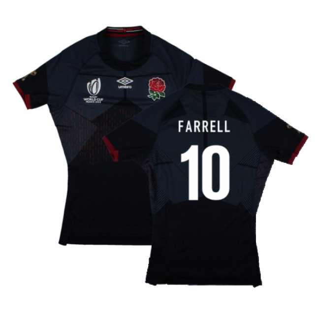 England RWC 2023 Alternate Pro Rugby Shirt (Farrell 10)-SoccerKits Hub | Buy Soccer Jerseys Online