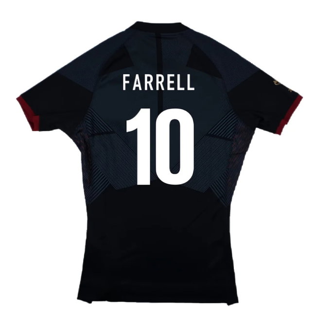 England RWC 2023 Alternate Pro Rugby Shirt (Farrell 10)-SoccerKits Hub | Buy Soccer Jerseys Online