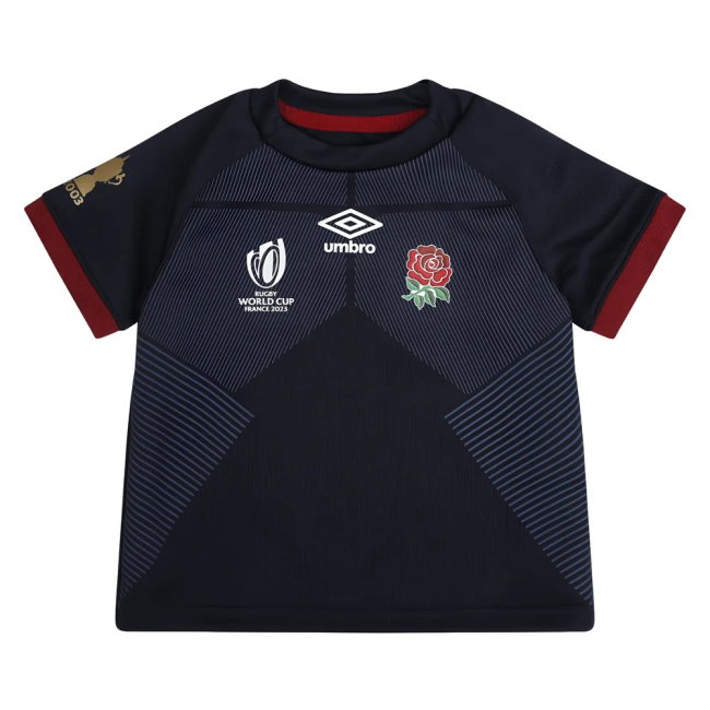 England RWC 2023 Alternate Replica Rugby Baby Shirt (Marler 1)-SoccerKits Hub | Buy Soccer Jerseys Online