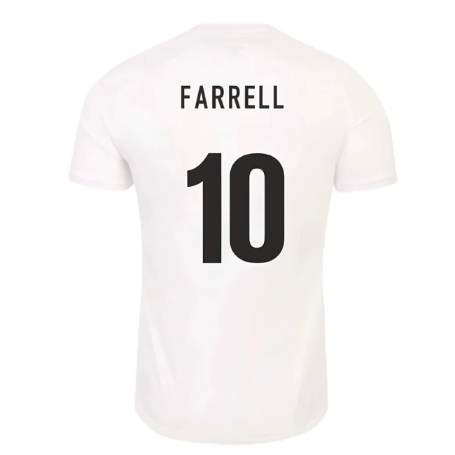 England RWC 2023 Home Replica Rugby Shirt (Farrell 10)-SoccerKits Hub | Buy Soccer Jerseys Online