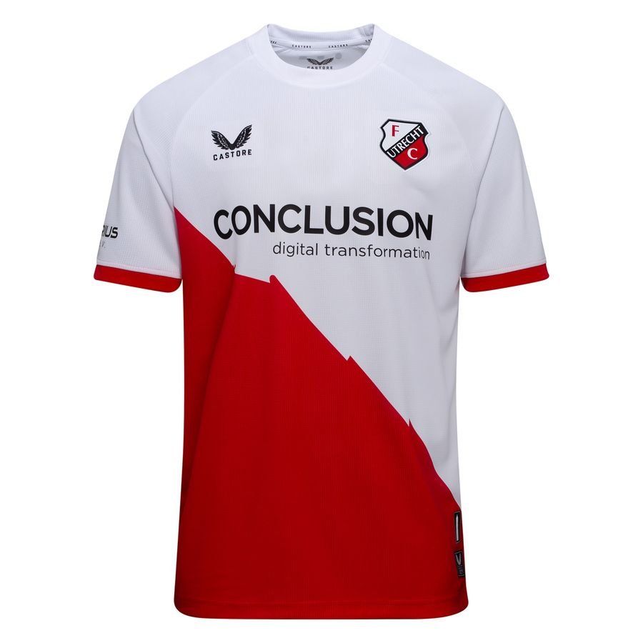 FC Utrecht Home Shirt 2025/26 - Men's-SoccerKits Hub | Buy Soccer Jerseys Online