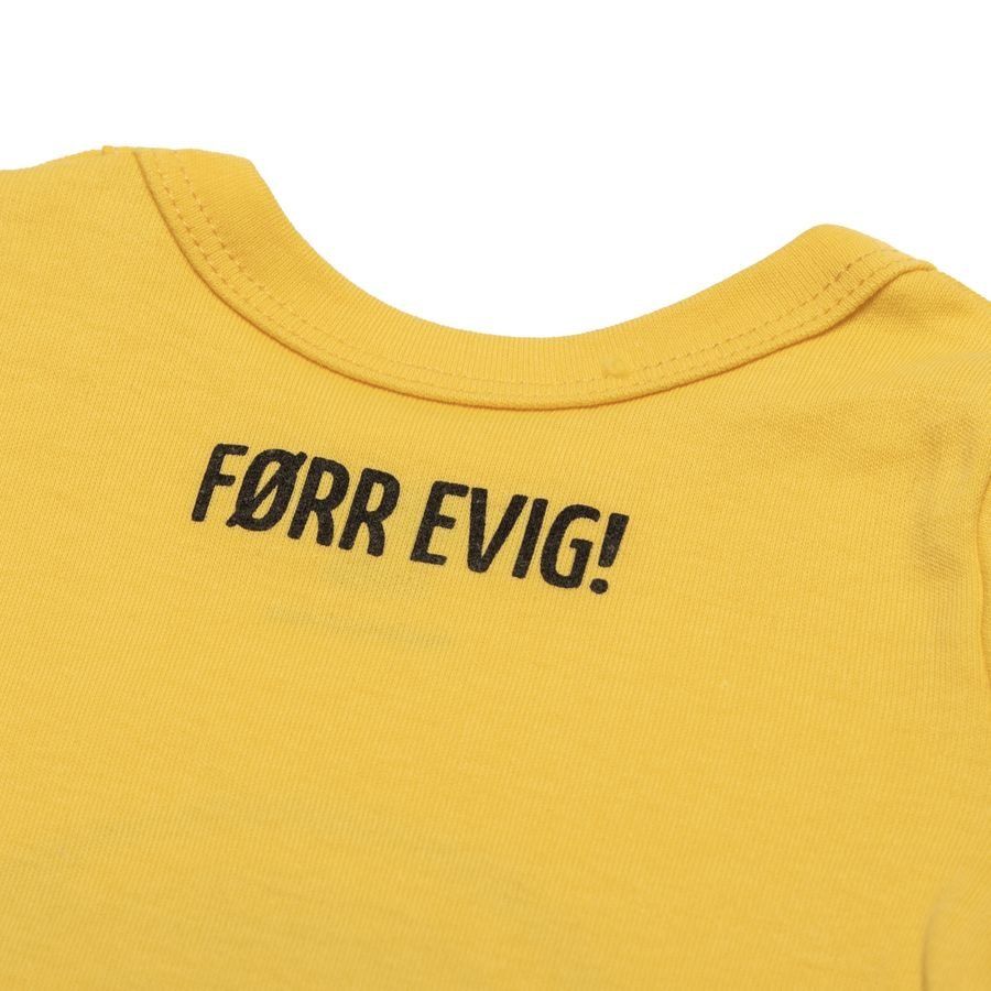 FK Bodø/Glimt Baby Body L/S Yellow-SoccerKits Hub | Buy Soccer Jerseys Online