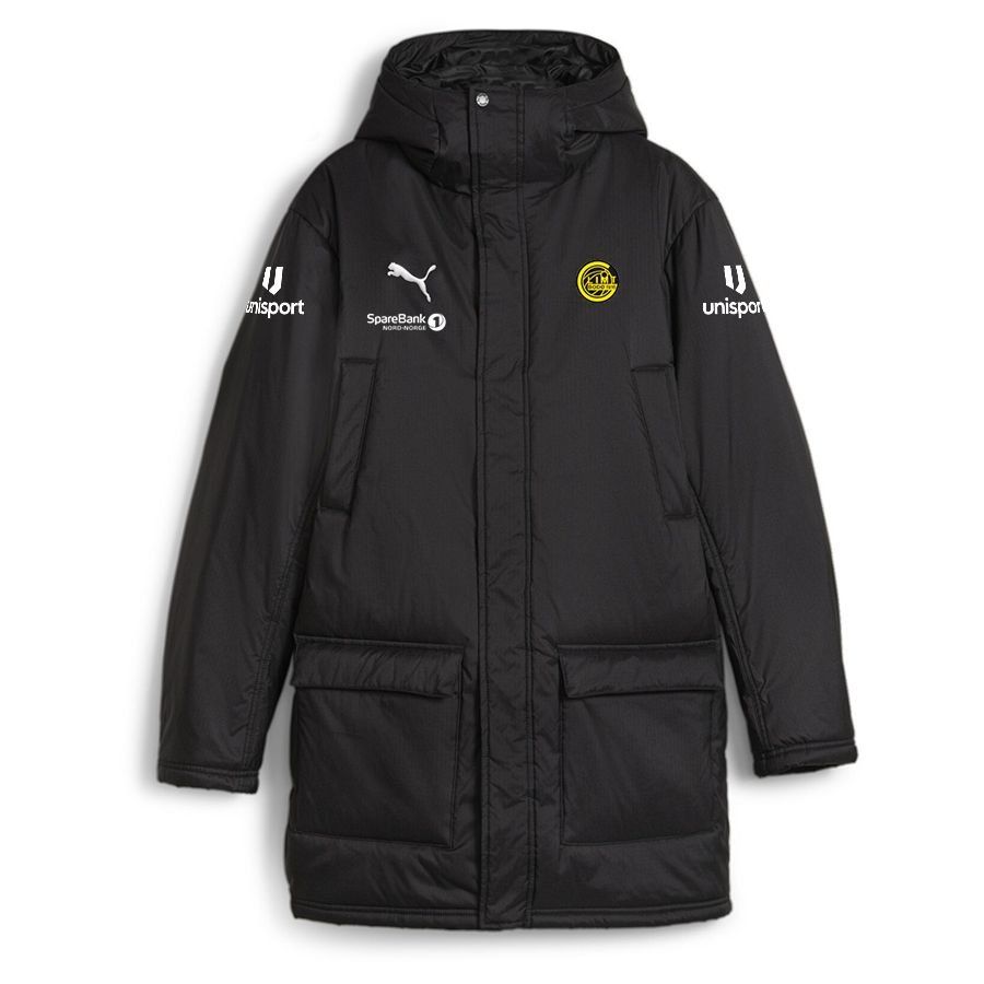 FK Bodø/Glimt PUMA Winter Jacket teamFINAL - PUMA Black/Puma Silver - Men's-SoccerKits Hub | Buy Soccer Jerseys Online