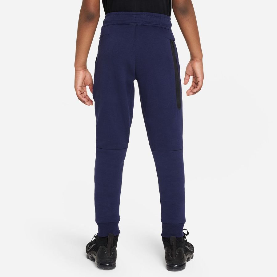 France Sweatpants NSW Tech Fleece - Blackened Blue/Club Gold Kids-SoccerKits Hub | Buy Soccer Jerseys Online
