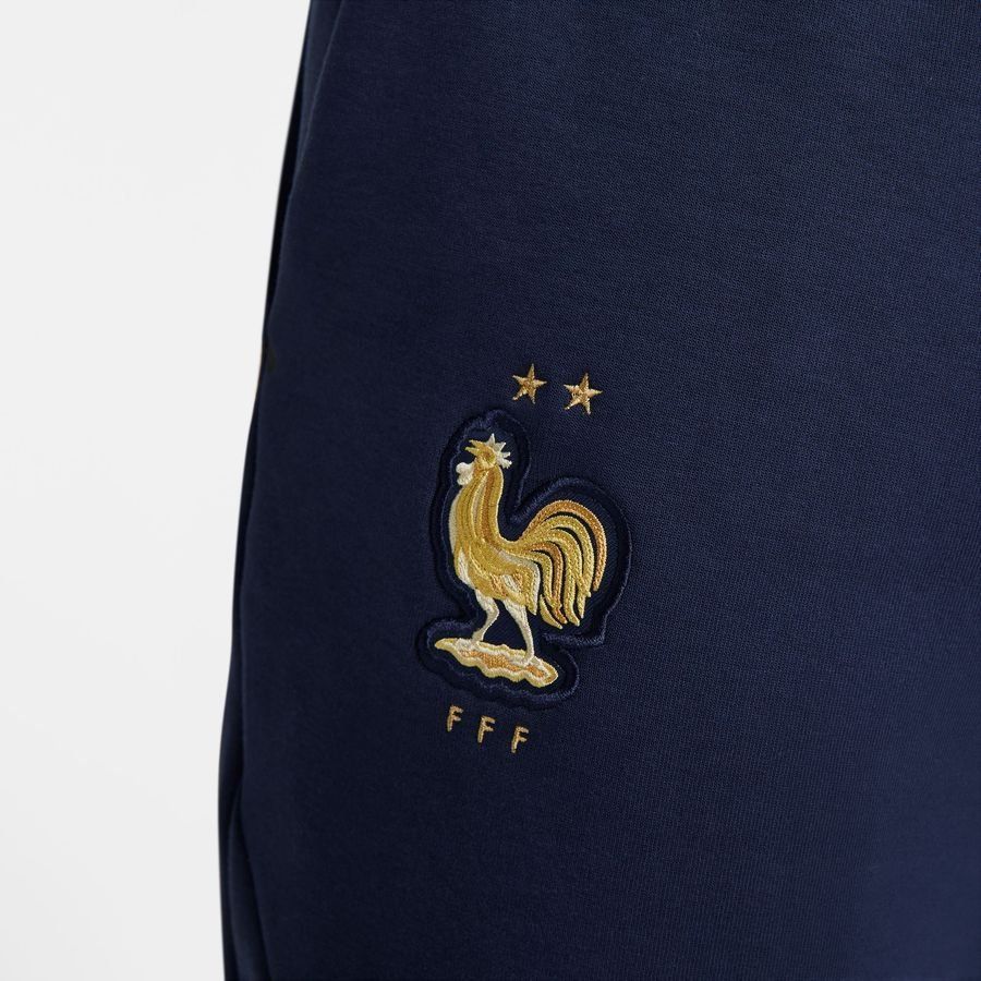 France Training Trousers NSW Tech Fleece - Midnight Navy/Metallic Gold - Men's-SoccerKits Hub | Buy Soccer Jerseys Online