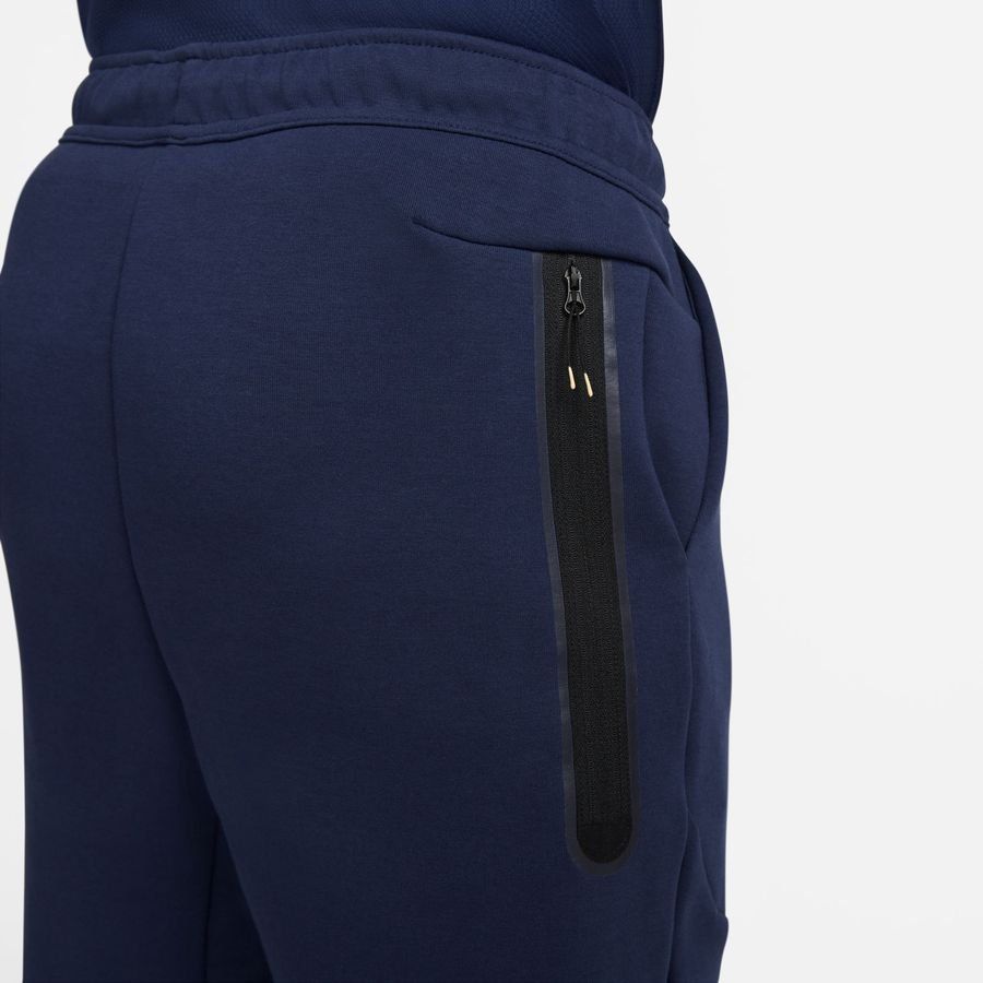 France Training Trousers NSW Tech Fleece - Midnight Navy/Metallic Gold - Men's-SoccerKits Hub | Buy Soccer Jerseys Online