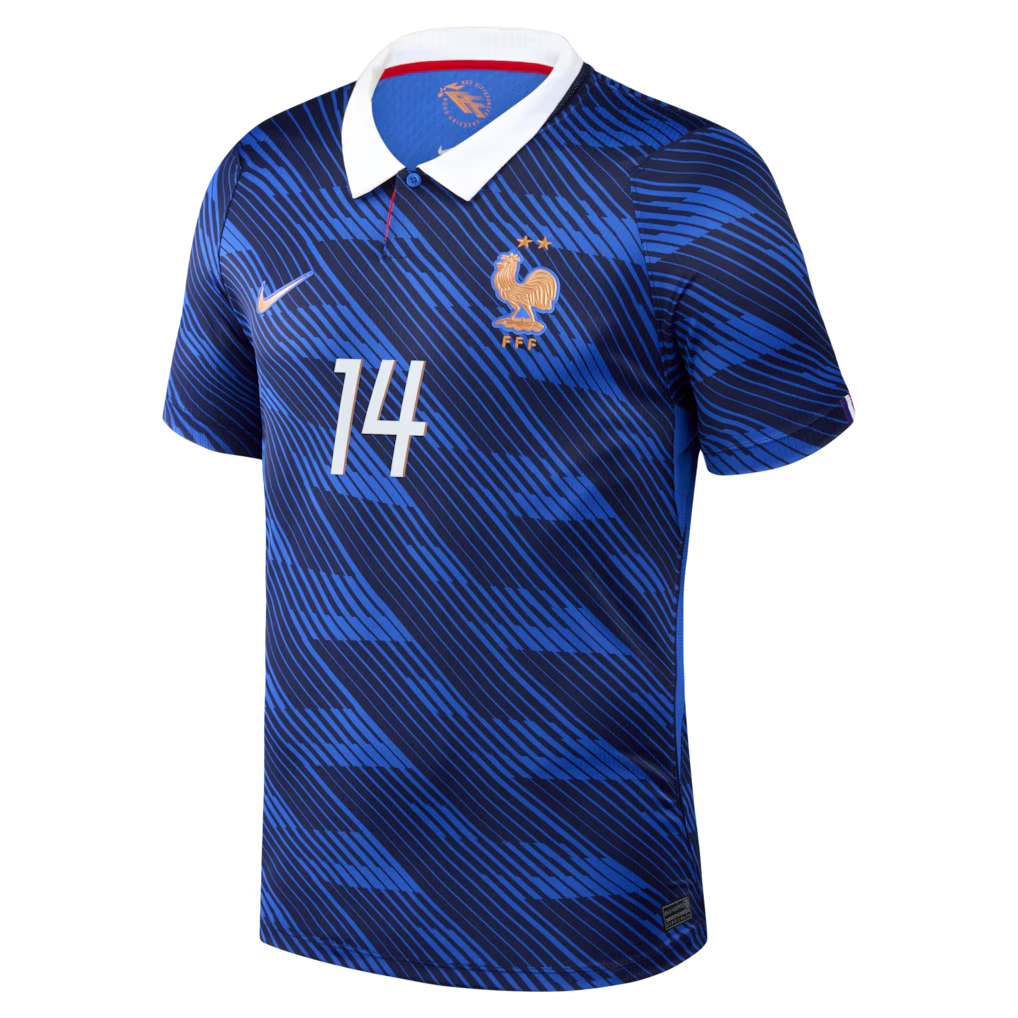 France World Cup 2026 Home Shirt with Rabiot 14 printing
