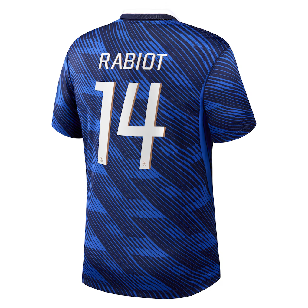 France World Cup 2026 Home Shirt with Rabiot 14 printing