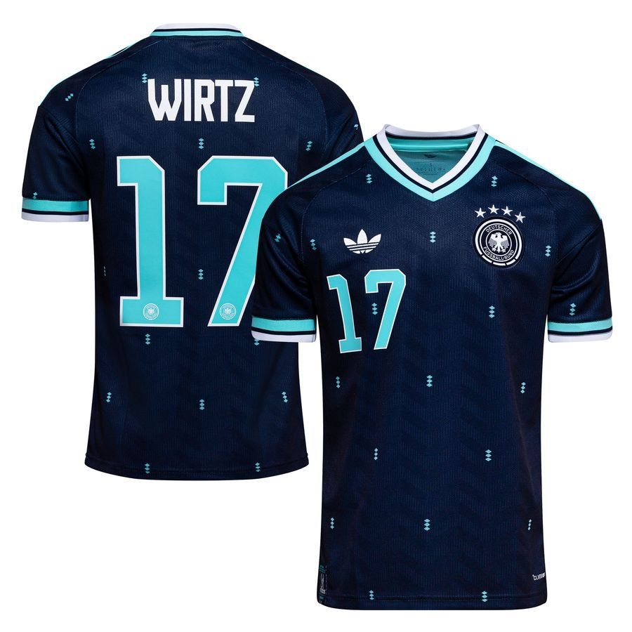 Germany Away Shirt World Cup 2026 WIRTZ 17 - Men's-SoccerKits Hub | Buy Soccer Jerseys Online