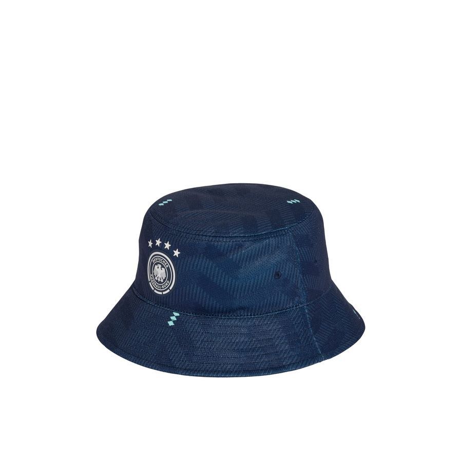 Germany Bucket Hat World Cup 2026 - Collegiate Navy/Flash Aqua/White - Men's-SoccerKits Hub | Buy Soccer Jerseys Online