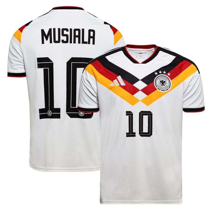 Germany Home Shirt World Cup 2026 MUSIALA 10 - Men's-SoccerKits Hub | Buy Soccer Jerseys Online