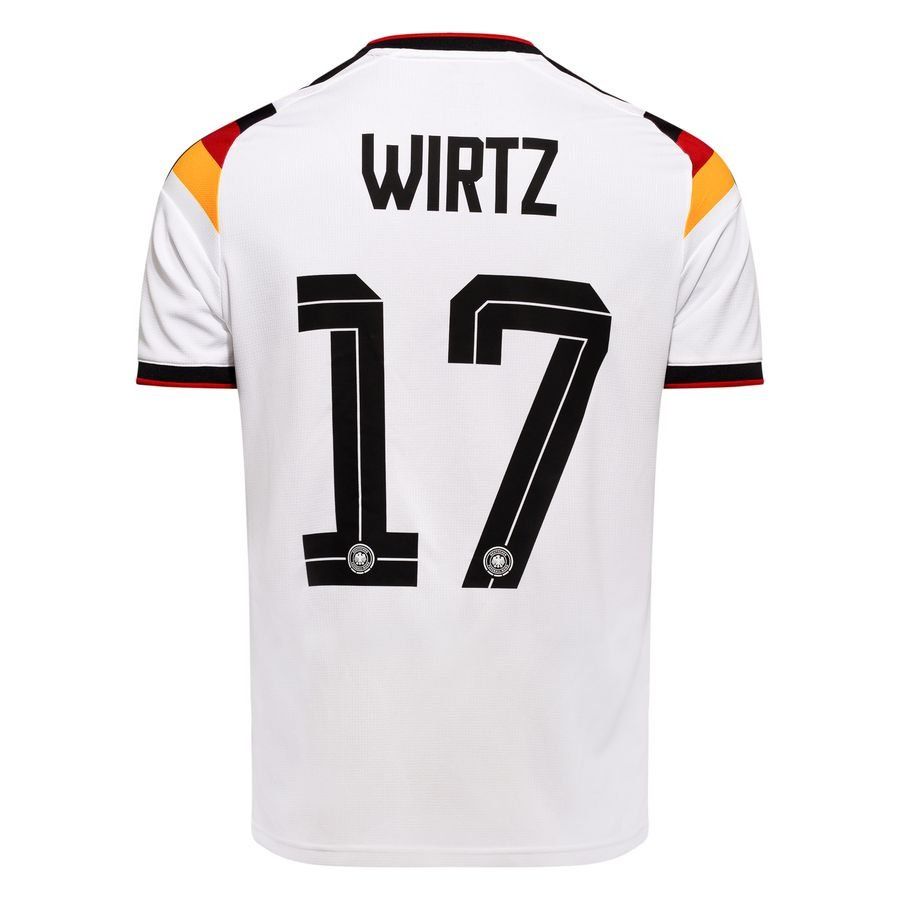 Germany Home Shirt World Cup 2026 WIRTZ 17 - Men's-SoccerKits Hub | Buy Soccer Jerseys Online