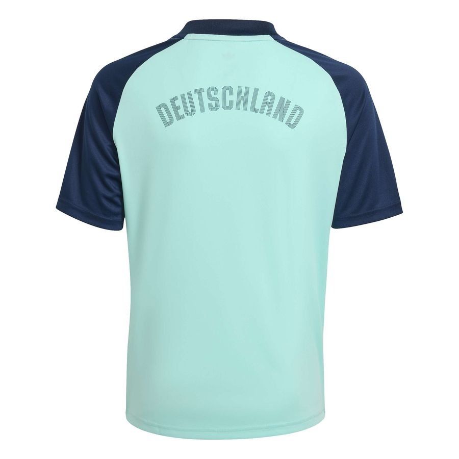 Germany Training T-Shirt Pre Match Away World Cup 2026 - Flash Aqua Kids-SoccerKits Hub | Buy Soccer Jerseys Online