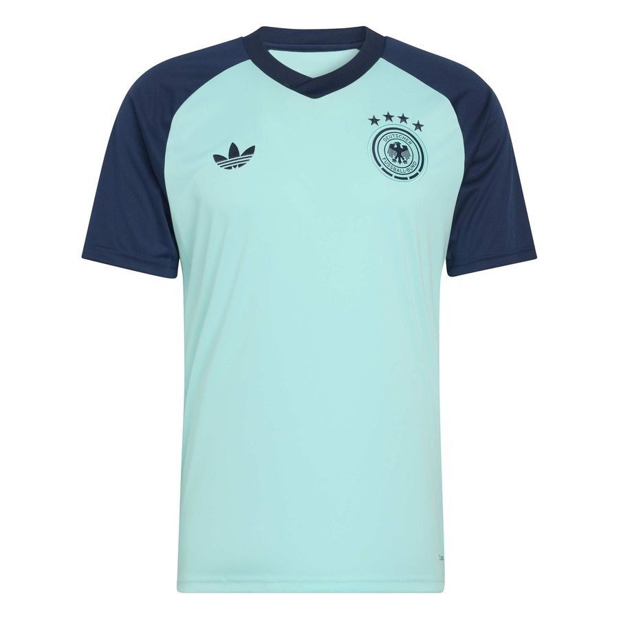 Germany Training T-Shirt Pre Match Away World Cup 2026 - Flash Aqua - Men's-SoccerKits Hub | Buy Soccer Jerseys Online