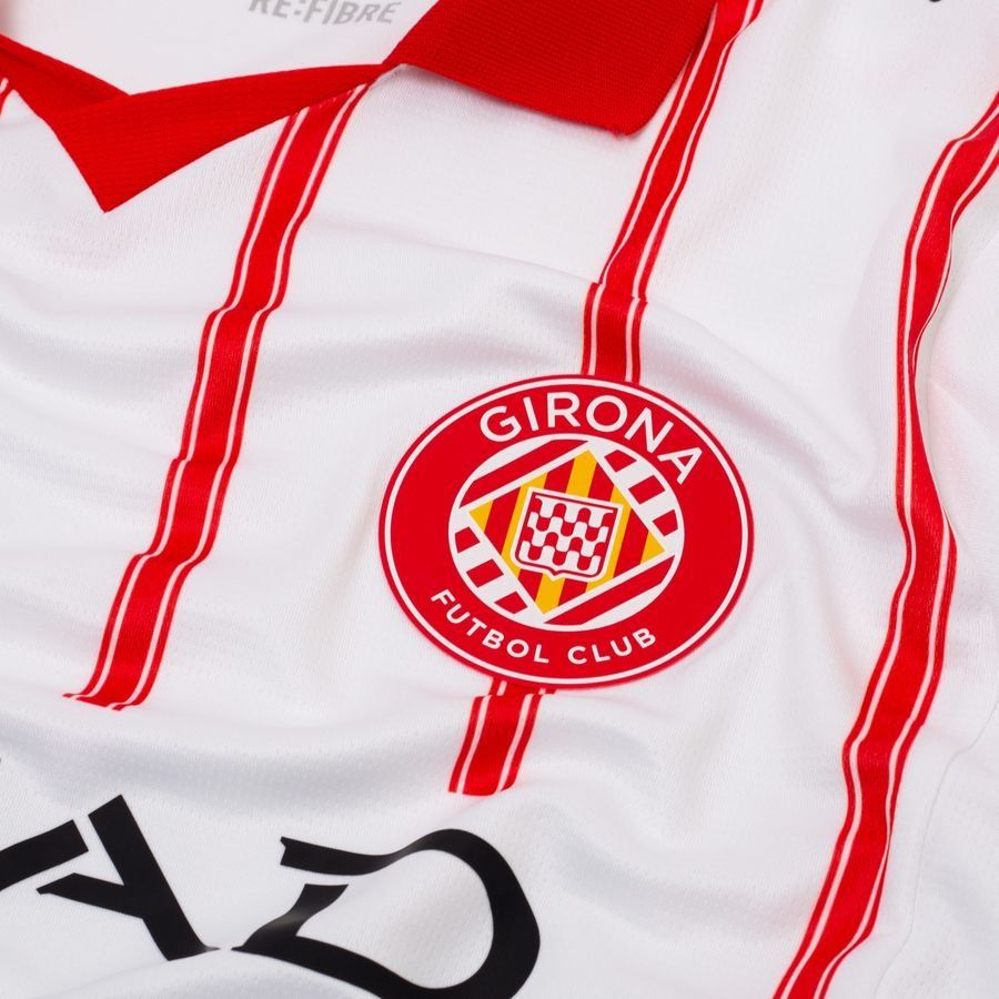 Girona Home Shirt 2025/26 - Men's-SoccerKits Hub | Buy Soccer Jerseys Online