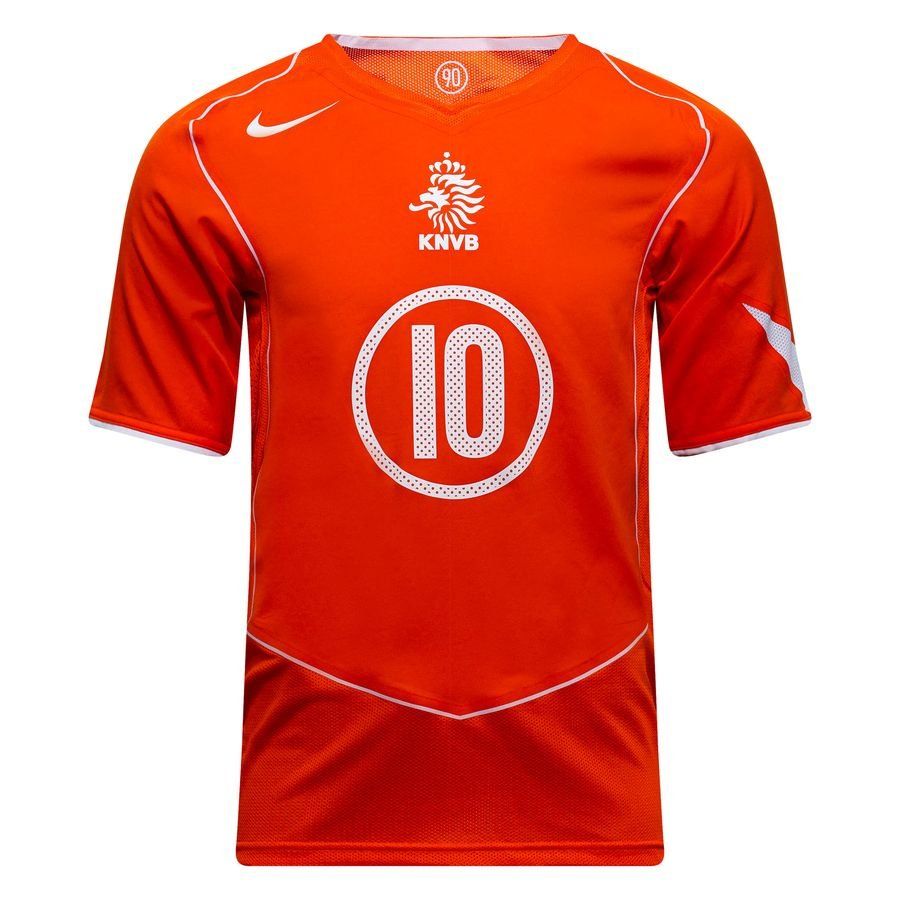 Holland Home Shirt EURO 2004 V. NISTELROOY 10 Reissue - Men's-SoccerKits Hub | Buy Soccer Jerseys Online