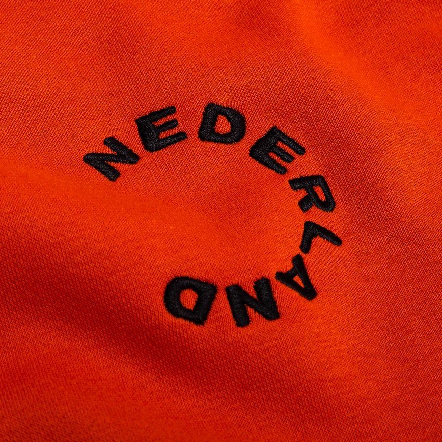 Holland Sweatshirt NSW Club Crew - Orange/Black - Men's-SoccerKits Hub | Buy Soccer Jerseys Online