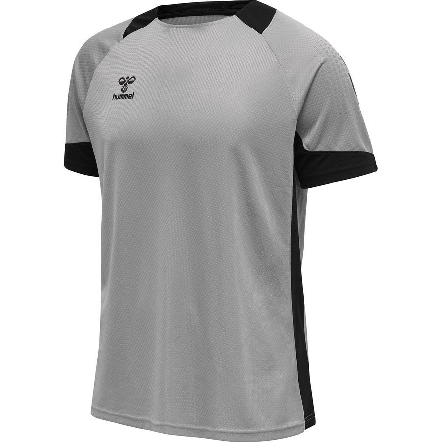 Hummel Lead Playershirt - Grey Kids-SoccerKits Hub | Buy Soccer Jerseys Online