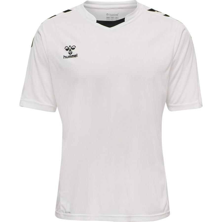 Hummel Playershirt Core - White Kids-SoccerKits Hub | Buy Soccer Jerseys Online