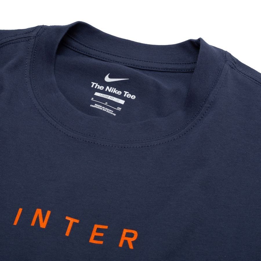 Inter T-Shirt T90 Wordmark - Thunder Blue - Men's-SoccerKits Hub | Buy Soccer Jerseys Online