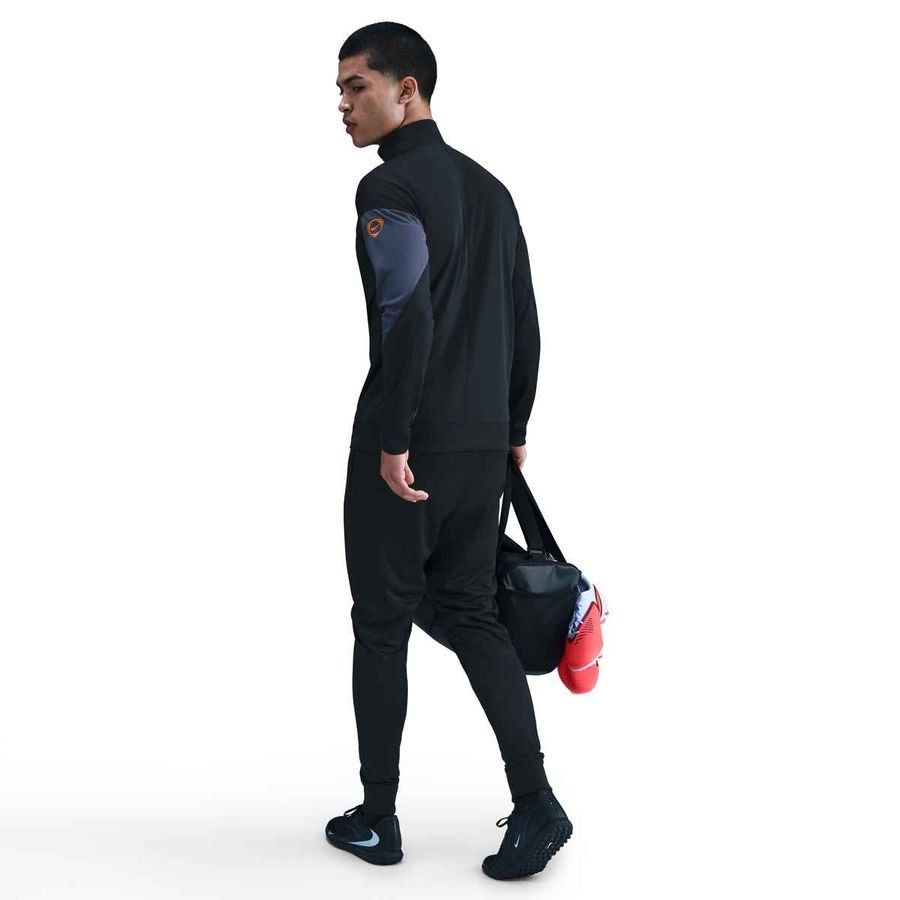 Inter Tracksuit Dri-FIT Strike 3rd - Black/Thunder Blue/Safety Orange - Men's-SoccerKits Hub | Buy Soccer Jerseys Online