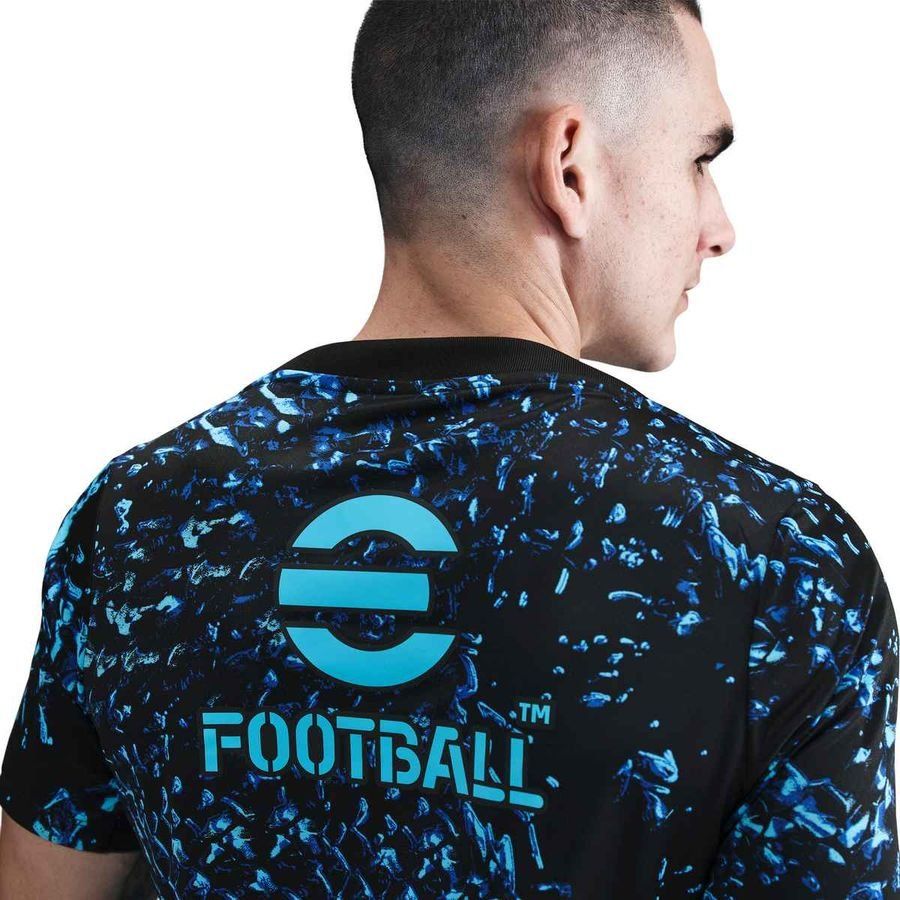 Inter Training T-Shirt Dri-FIT Academy Pro Pre Match - Chlorine Blue/Black - Men's-SoccerKits Hub | Buy Soccer Jerseys Online