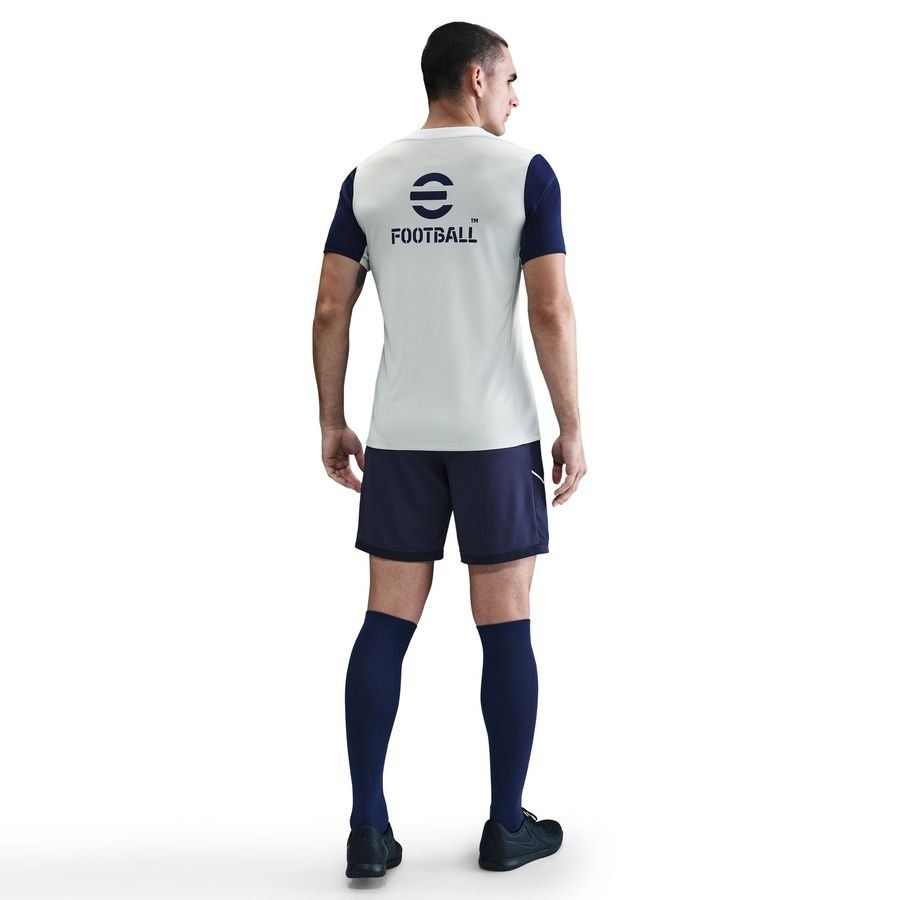 Inter Training T-Shirt Dri-FIT Strike - Grey Haze/Blue Void/Ghost Aqua - Men's-SoccerKits Hub | Buy Soccer Jerseys Online