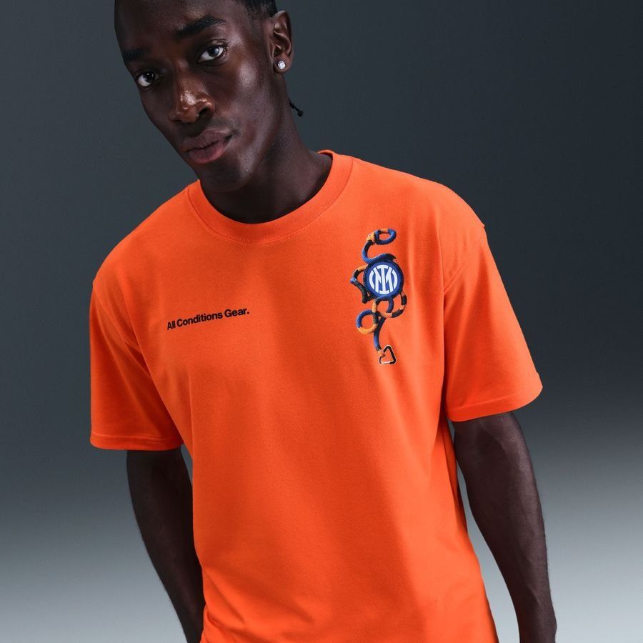 Inter X ACG T-Shirt 4th - Safety Orange - Men's-SoccerKits Hub | Buy Soccer Jerseys Online