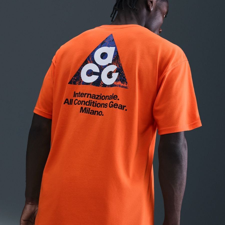 Inter X ACG T-Shirt 4th - Safety Orange - Men's-SoccerKits Hub | Buy Soccer Jerseys Online