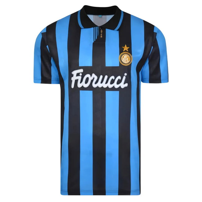 Internazionale 1992 Home Shirt (MILITO 22)-SoccerKits Hub | Buy Soccer Jerseys Online